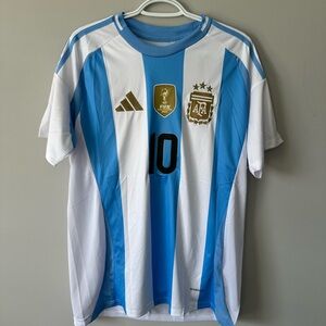Lionel Messi Argentina New Men’s Home Soccer Jersey